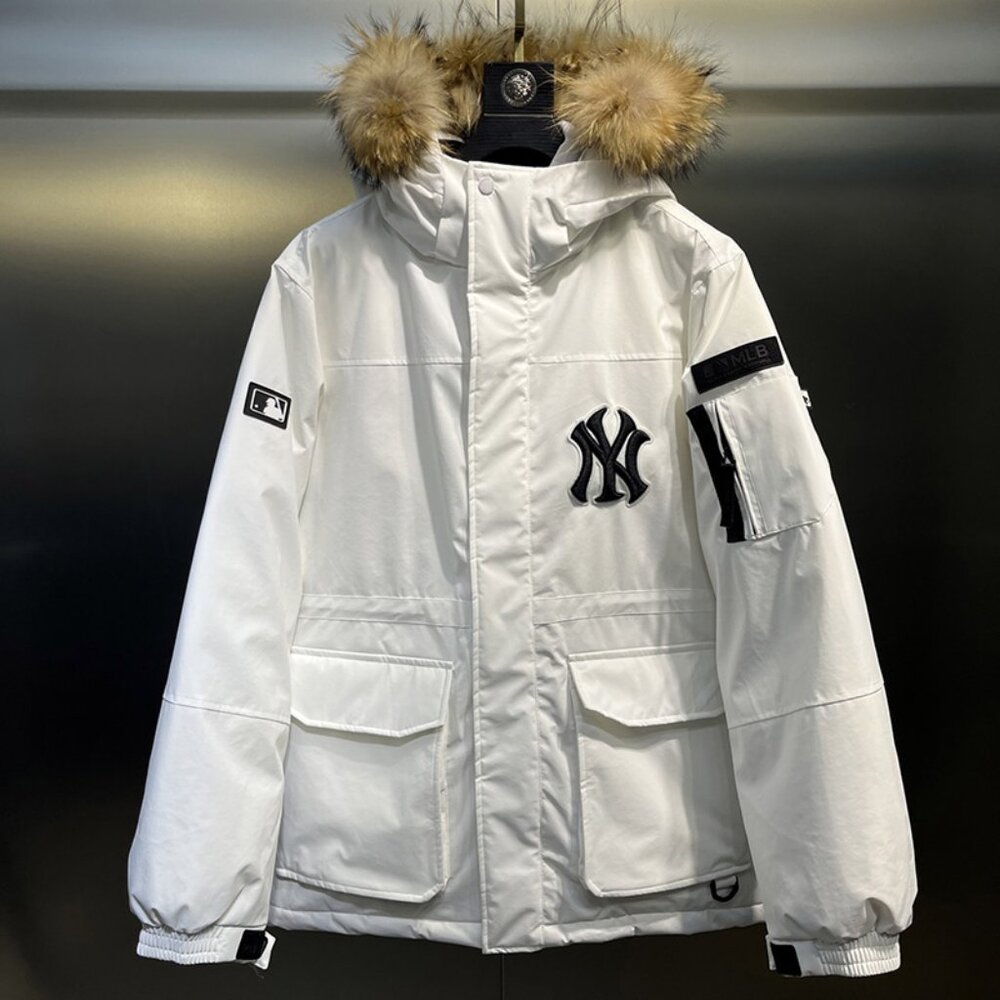 MLB White Down Jacket